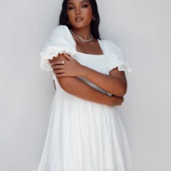 Princess Polly Dani Mini Dress White