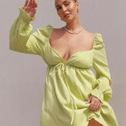 Princess Polly Luke Mini Dress Green