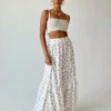 Princess Polly Fowler Maxi Skirt White