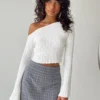 Princess Polly Selby Mini Skirt Grey Check