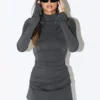 Mindelo Mini Dress Grey