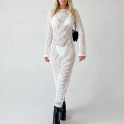 Princess Polly Bria Maxi Dress White