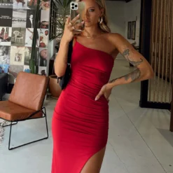 Princess Polly Blane Maxi Dress Red