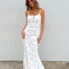 Corith Maxi Dress White / Multi