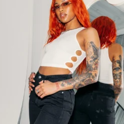 Princess Polly Aster Top White