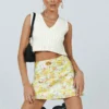 Princess Polly Sloane Mini Skirt Yellow