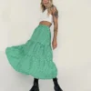 Princess Polly Hale Midi Skirt Green