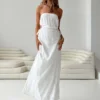 Princess Polly Azie Maxi Dress White