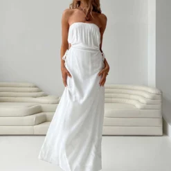 Princess Polly Azie Maxi Dress White