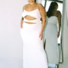 Maci Maxi Dress White Curve