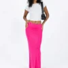 Harriette Maxi Skirt Pink