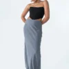 Princess Polly Jodie Maxi Skirt Grey