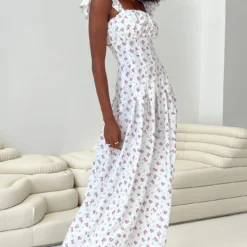 Princess Polly Alver Maxi Dress White Floral