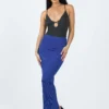 Princess Polly Salte Maxi Skirt Blue