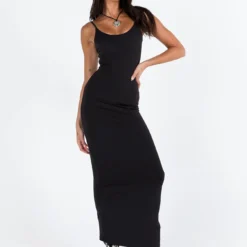 Riana Maxi Dress Black