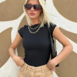 Harlea Bodysuit Black