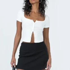 Banksia Mini Skirt Black