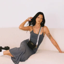 Princess Polly Knox Maxi Dress Slate