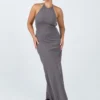 Princess Polly Caterina Maxi Dress Grey