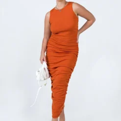 Tarlie Maxi Dress Orange