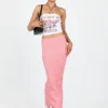 Princess Polly Jaynee Maxi Skirt Pink