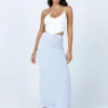 Princess Polly Harriette Maxi Skirt Light Blue