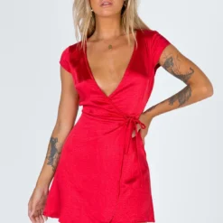 Emily Mini Dress Red