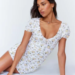 Princess Polly Keely Mini Dress White