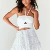Princess Polly Rasmus Mini Skirt White