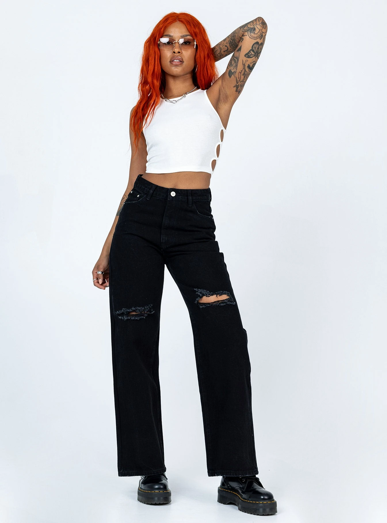 Princess Polly Aster Top White - Image 3