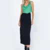Princess Polly Tollis Midi Skirt Black