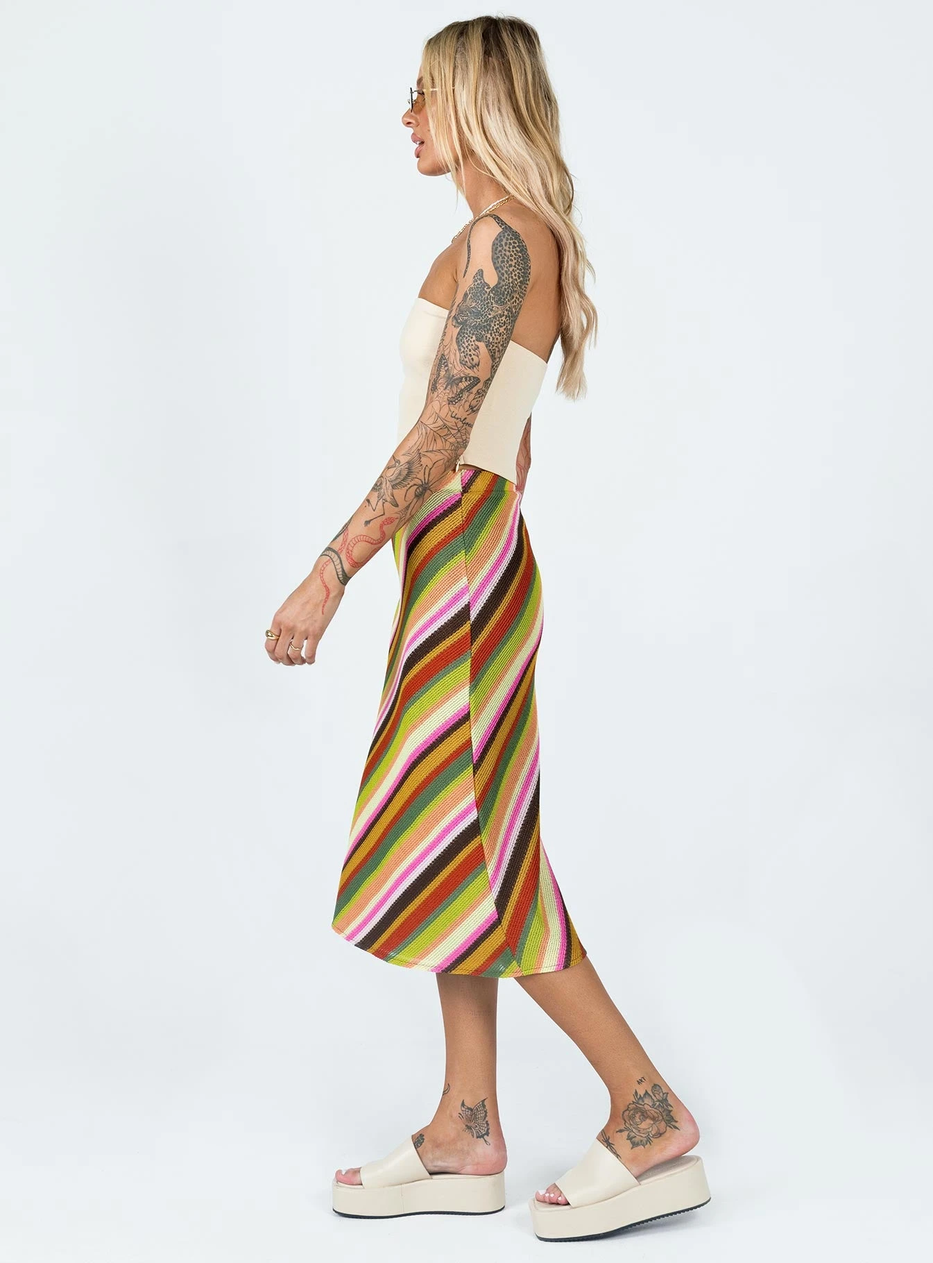 Princess Polly Morocco Midi Skirt Multi - Image 3