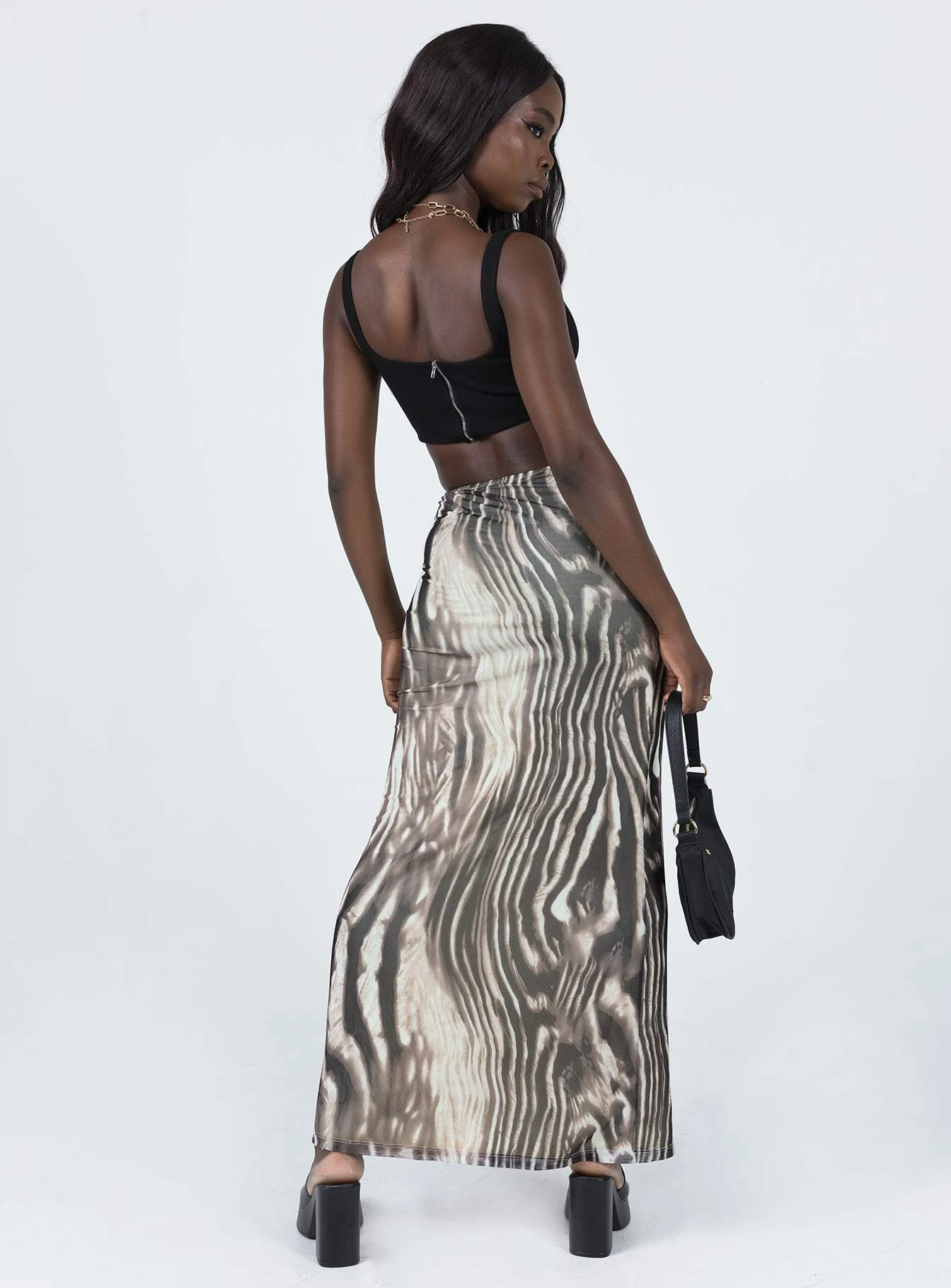Princess Polly Taniel Maxi Skirt Leopard - Image 5