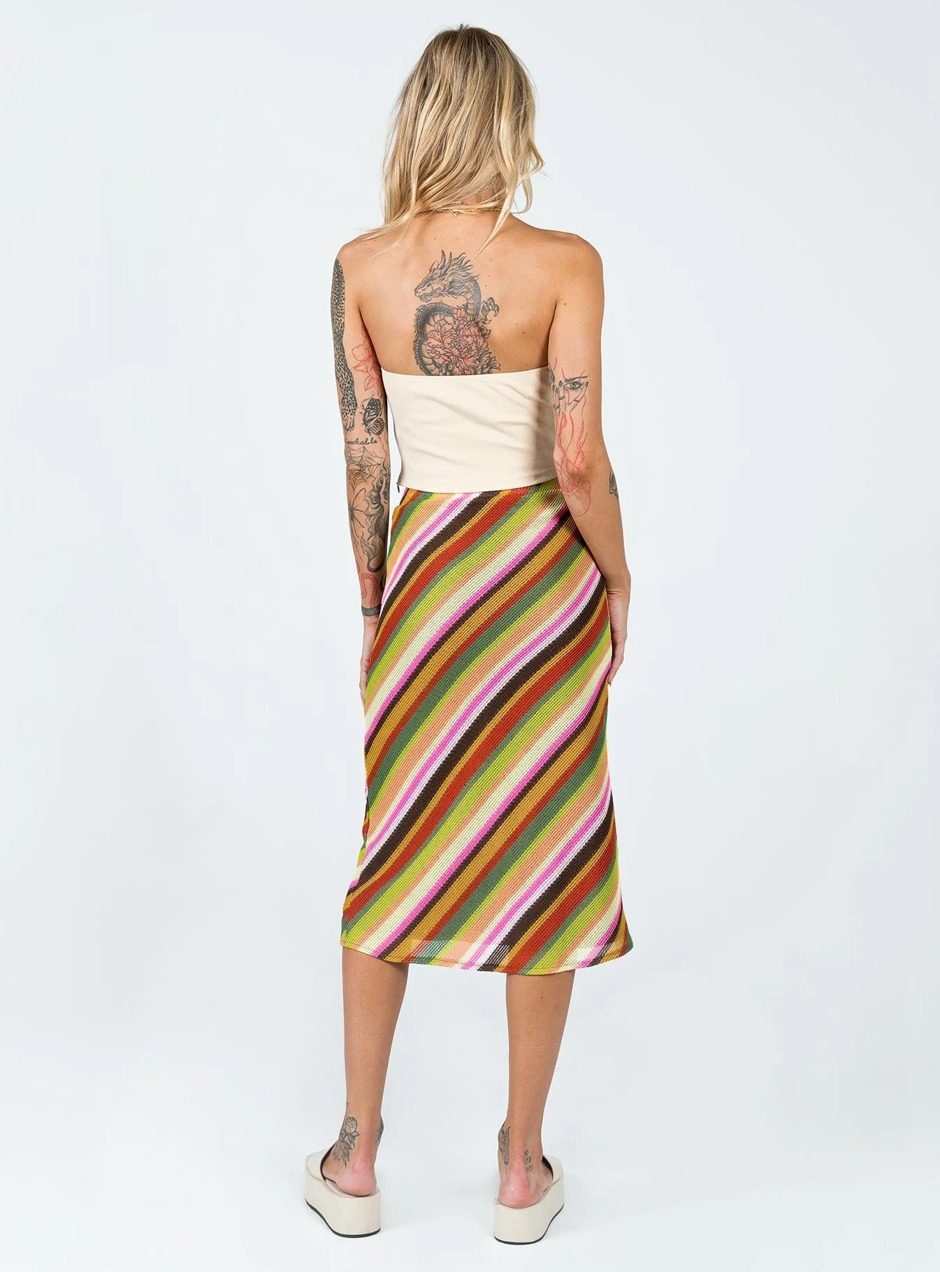Princess Polly Morocco Midi Skirt Multi - Image 4