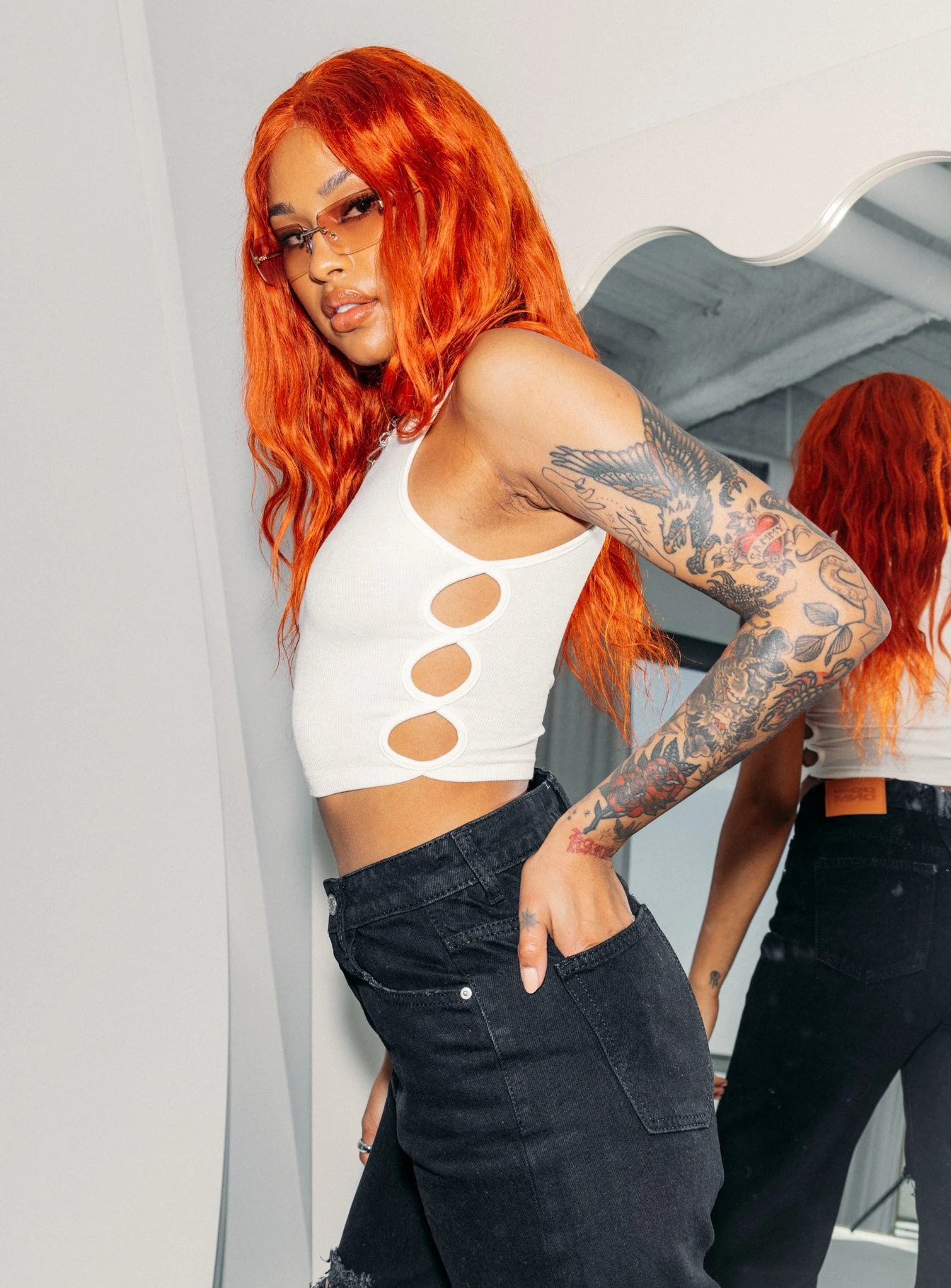 Princess Polly Aster Top White - Image 6