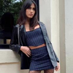 Princess Polly Josie Mini Skirt Blue