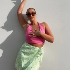 Princess Polly Kiki Mini Skirt Green